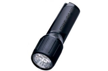 Image of Streamlight 4AA Propolymer LED Flashlight, White LEDs, w/Batteries, Black, Box, 68301