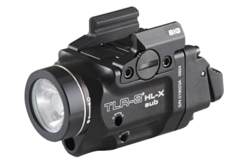 Image of Streamlight TLR-8 HL-X SUB USB SL-B9 Rechargeable 1000 Lumens LED Weapon Light for Sig Sauer P365/XL Closed Rail Systems, with High And Low Switches, USB-C Cord, Multi-Tool, Mounting Kit With Key, Black, 69467