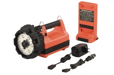 Image of Streamlight E-Flood LiteBox HL Standard System, 230V AC/12V DC, 5300 lumens, Orange, 45662
