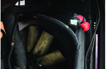 Image of Streamlight Knucklehead Multi-Purpose Worklight, 200 Lumen, Division 2, 200 Lumen White Led, Clip, 22061 - 230V Ac Charge Cord, 12V Dc, Orange, 90658