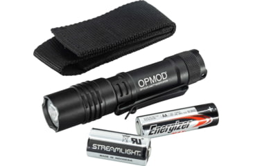 Image of Streamlight OPMOD PROTAC 1L LED Flashlight, -1AA Ultra-Compact, White, 350 Lumens, Black, 88061OPMOD