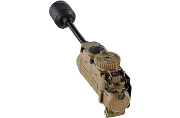 Image of Streamlight Sidewinder Stalk LED Flashlight w/Helmet Clip, CR123A &amp; AA, Multicolor, 76 Lumens, Coyote, 14300