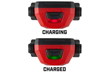 Image of Streamlight Syclone Jr LED Flashlight, Lithium Polymer Cell, White, 210 Lumens, Black/Red, 61530
