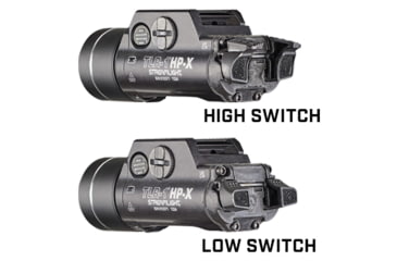 Image of Streamlight TLR-1 HP-X USB 1300 Lumen LED Weapon Light, CR123A Lithium, Universal, Black, 69168