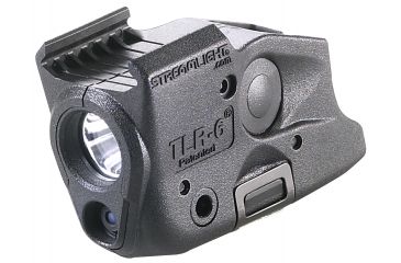 Image of Streamlight TLR-6 Rail GLOCK 19 Weapon Light w/ White LED/Red Laser, Black, 69290