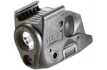 Image of Streamlight TLR-6 Rail SA XD Weapon Light w/White LED /Red Laser, Black, 69291