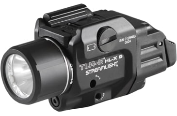 Image of Streamlight TLR-8 HL-X G USB SL-B9 Rechargeable 1000 Lumens Weapon Light with High And Low Switches, USB-C Cord, Multi-Tool, Key Kit, Black, 69475