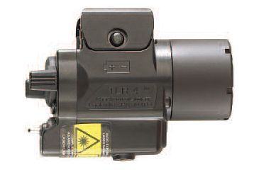 Image of Streamlight TLR-4 Rail Mounted Laser Sight and Flashlight w/Rail Keys and Battery, CR2 Lithium, USP Compact Only, Red, 170 Lumens, Black, 69240