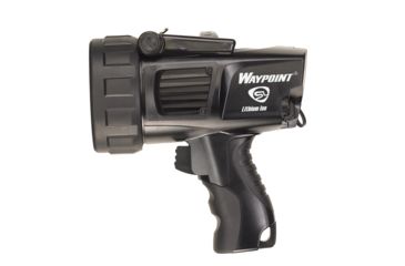 Image of Streamlight Waypoint Rechargeable Spotlight, 1000 Lumen White Led, 44919 - International Ac Charge Cord, Black, 44921