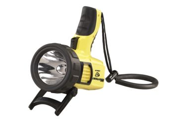 Image of Streamlight Waypoint Rechargeable Spotlight, 1000 Lumen White Led, 44919 - International Ac Charge Cord, Yellow, 44920