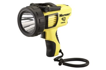 Image of Streamlight Waypoint Rechargeable Spotlight, 1000 Lumen White Led, 44919 - International Ac Charge Cord, Yellow, 44920