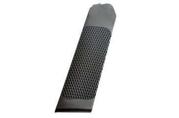 Image of Strike Industries AR-15 Accuracy Grip comes with a Main Body, Two 2 Blank Panels and Eight 8 Selectable Trigger Finger Extenders TFE, Black MAS-GRP-AR-01