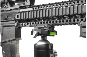 Image of Strike Industries ARCA QD Picatinny Adatper, 1/4in and 3/8in Threads, Black, One Size, SI-ARCA-TRI-PADA-BK