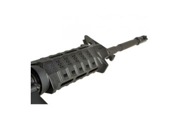 Image of Strike Industries Carbine Length Handguard, Black/Black, Carbine SI-STRIKE-HG-CBK-BK