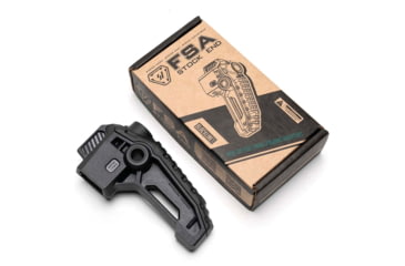 Image of Strike Industries FSA Replacement AR-15 Polymer Rifle Stock, Black, SI-STOCK-BK