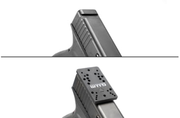Image of Strike Industries G.U.M. Universal Optics Mount for GLOCK Version 2, Phosphate Finish, Black, SI-GLOCK-GUM-V2