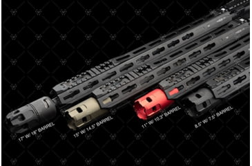 Image of Strike Industries Grildlok LITE 8.5in Handguard Assembly, Black, One Size, SI-GRIDLOK-LITE-8.5-BK