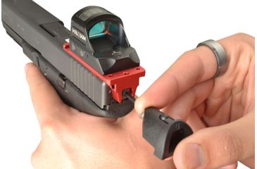 Image of Strike Industries Grip Glock Magazine Plug Tool, Gen4 &amp; Gen5, Black, One Size, 793811763362