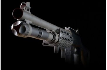 Image of Strike Industries Hayl Rail MLOK Handguard for Benelli M4, Black, SI-BM4-HAYL-RAIL-BK