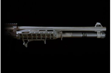 Image of Strike Industries Hayl Rail MLOK Handguard for Benelli M4, Black, SI-BM4-HAYL-RAIL-BK