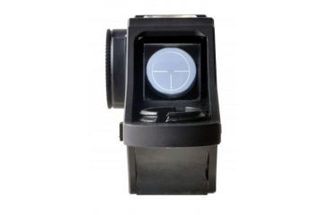 Image of Strike Industries HC-14 Mini Dual Illuminated Ring Sight w/ Back Up Illuminated Battery, Green Fibre Optic and Green Central Dot, Black, RS-HC-14 Mini Green ILU