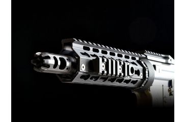 Image of Strike Industries Link Rail Section 7 Slots-QD Featured Can Fit Most Keymod and M-Lok Version Mounting Surfaces, Black SI-LINK-RS-7-QD-BK