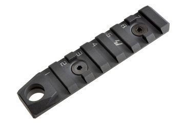 Image of Strike Industries Link Rail Section 7 Slots-QD Featured Can Fit Most Keymod and M-Lok Version Mounting Surfaces, Black SI-LINK-RS-7-QD-BK