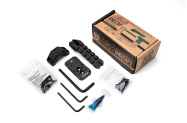 Image of Strike Industries Strike ASM Ring Cap Multi-Optic Mount System, Black, SI-STRIKE-ASM-OM