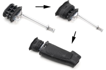 Image of Strike Industries Strike Pistol Grip Plug Tool Holder Insert, Black, SI-AR-GPT