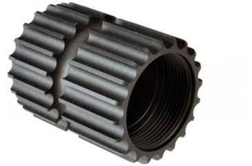 Image of Strike Industries Strike Rail Lightweight Barrel Nut, 7250 Aluminum, Black, SI-StrikeRail-7250NUT