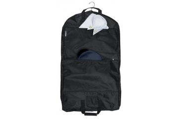 Image of Strong Leather Company Garment Bag Black 38 X 22 X 3 - 93000-0002