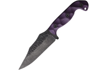 Image of Stroup Knives TU1 Fixed Blade Purple, STPTU1PG10