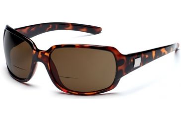 Image of Suncloud Cookie Sun Glasses, Tortoise Frame, Brown Polarized Reader Lens