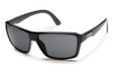Image of Suncloud Polarized Optics Colfax (New) Sunglasses - Black Frame, Gray Polarized Polycarbonate Lenses S-CFPPGYBK