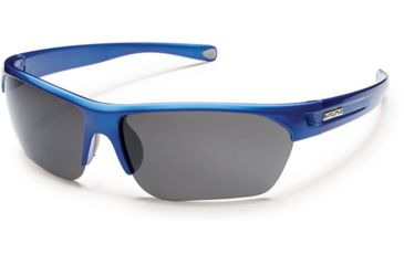 Image of Suncloud Polarized Optics Detour (New) Sunglasses - Blue Frame, Gray Polarized Polycarbonate Lenses S-DTPPGYBL