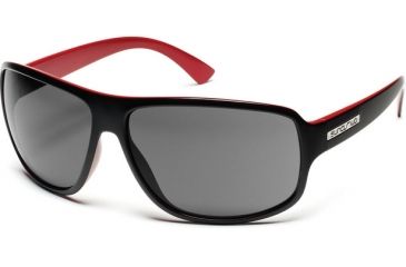 Image of Suncloud Polarized Optics Headmaster Sunglasses - Black Backpaint Frame, Gray Polarized Polycarbonate Lenses S-HDPPGYBD