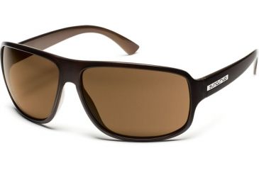 Image of Suncloud Polarized Optics Headmaster Sunglasses - Brown Backpaint Frame, Brown Polarized Polycarbonate Lenses S-HDPPBRBR