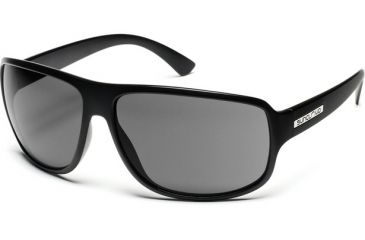 Image of Suncloud Polarized Optics Headmaster Sunglasses - Matte Black Frame, Gray Polarized Polycarbonate Lenses S-HDPPGYMB