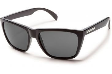 Image of Suncloud Polarized Optics Standby Sunglasses - Matte Black Frame/Gray Polarized Polycarbonate Lens S-SBPPGYMB