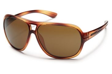 Image of Suncloud Polarized Optics Wingman (New) Sunglasses - Tortoise Frame, Brown Polarized Polycarbonate Lenses S-WGPPBRTT