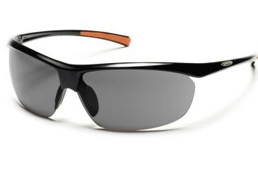 Image of Suncloud Polarized Optics Zephyr Sunglasses - Black Frame, Gray Polarized Polycarbonate Lenses S-ZEPPGYBK