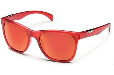 Image of Suncloud Polarized Optics Doubletake Sunglasses-Red-Red Mirror