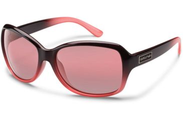 Image of Suncloud Polarized Optics Mosaic Sunglasses-Black Fade-Rose