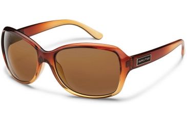 Image of Suncloud Polarized Optics Mosaic Sunglasses-Brown Fade-Brown