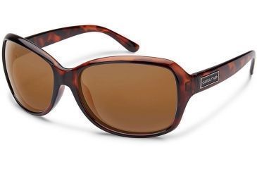 Image of Suncloud Polarized Optics Mosaic Sunglasses-Tortoise-Brown