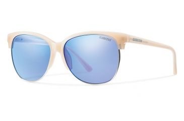 Image of Suncloud Polarized Optics Rebel Sunglasses-Nude-Blue