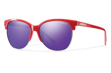 Image of Suncloud Polarized Optics Rebel Sunglasses-Red-Purple Sol-X Carbonic