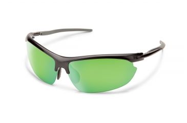 Image of Suncloud Polarized Optics Slant Sunglasses, Steel S-SAPPGMST