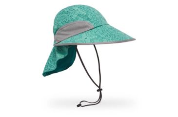 Image of Sunday Afternoons Sport Hat, Teal Kaleidoscope, Medium, S2A01071B76403