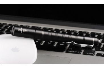 Image of Sunwayman P02A Penlight, w/CREE XQ-E R2 LED, w/ 2xAAA Batteries, Black SUNWAYMAN-P02A-XQE-R2